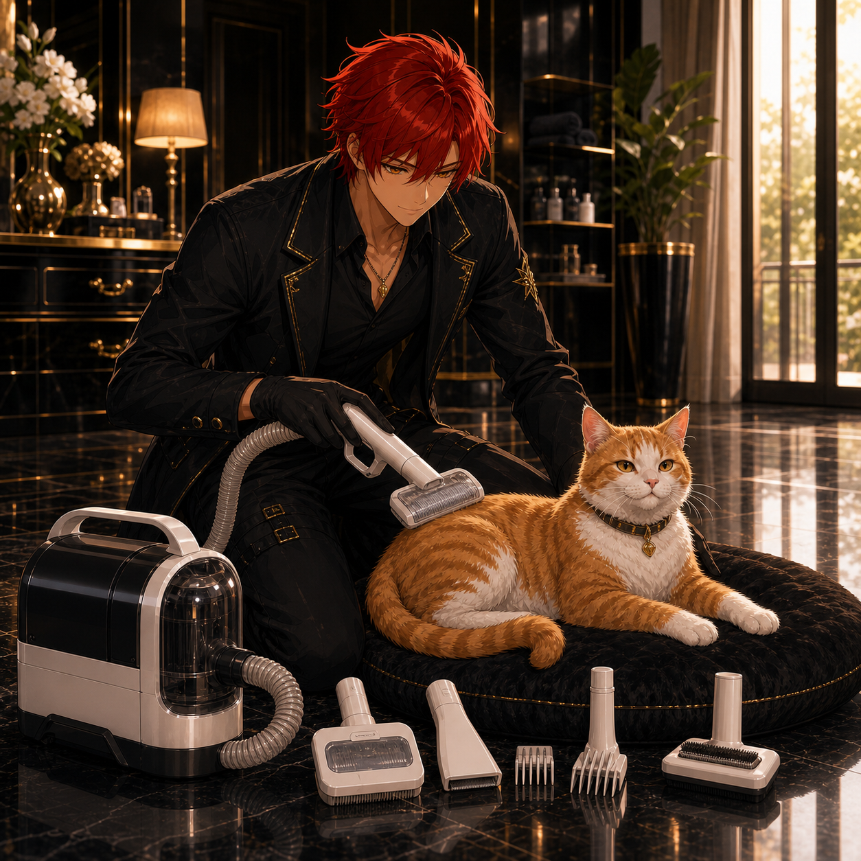 Dominando la Red cinematic image for Original Pet Grooming Vacuum Kit