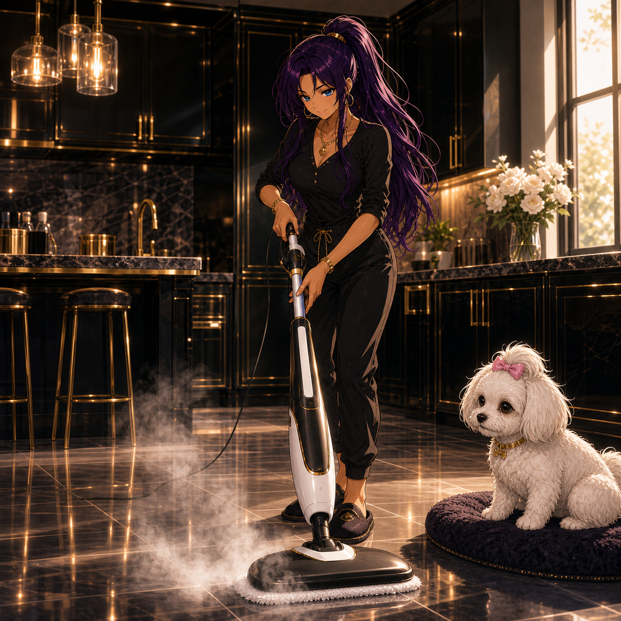 Dominando la Red cinematic image for Bissell PowerFresh Steam Mop