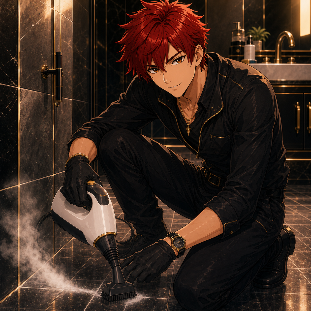 Dominando la Red cinematic image for Portable Handheld Steam Cleaner