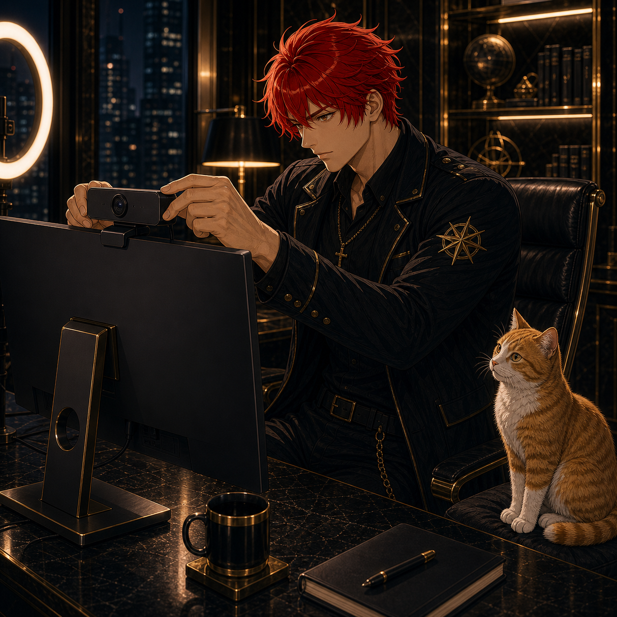 Dominando la Red cinematic image for Logitech Brio 4K Webcam