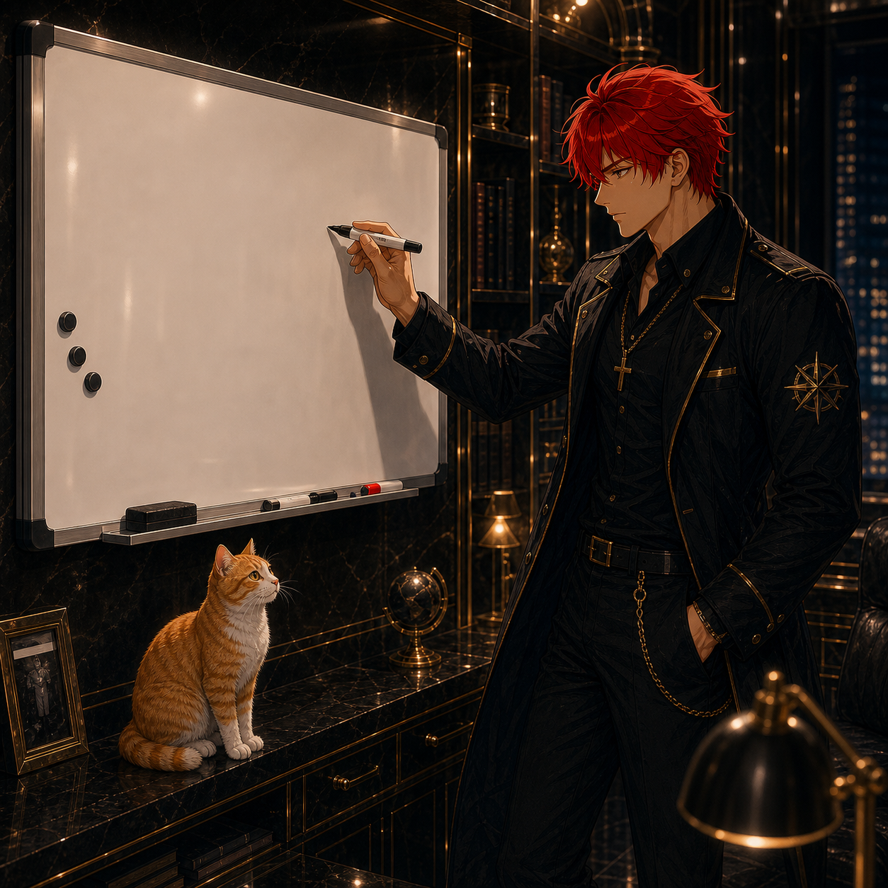 Dominando la Red cinematic image for VIZ-PRO Magnetic Dry Erase Board